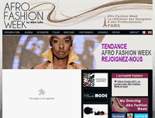 Tablet Screenshot of afrofashionweek.com